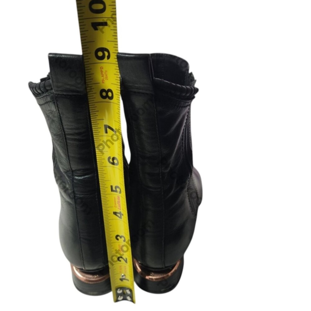Black Alexander Wang  Leather Ankle Boots - Picture 14 of 14